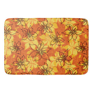 Olowalu Hibiskus Hawaiian Camo Tropisch Badematte