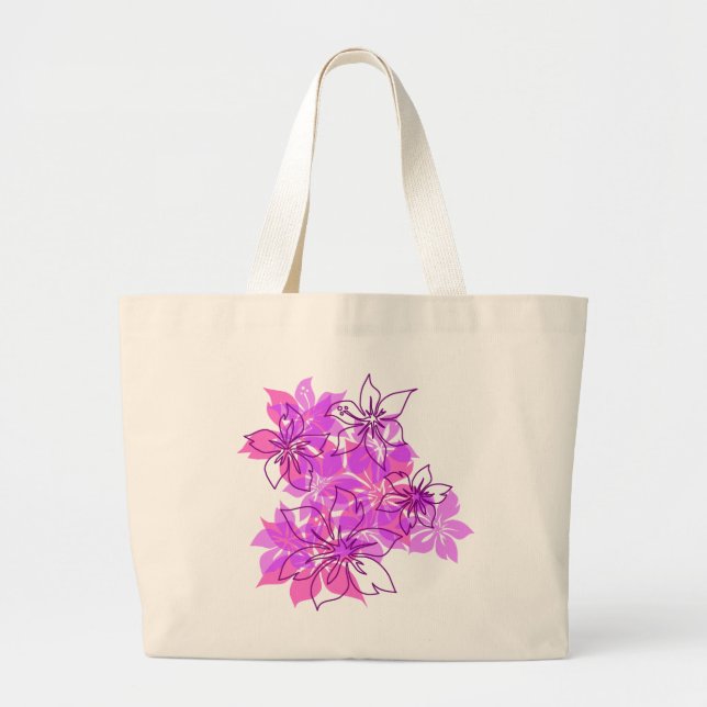 Olowalu Hibiskus Hawaiianische Camouflage Tasche (Vorne)