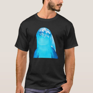 Ölpaint Filter Sea Life Ozeane Niedliche Delphin T-Shirt