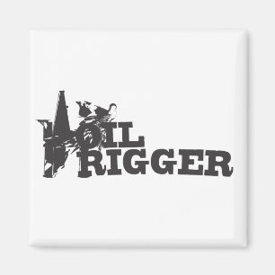 Ölplattform Magnet