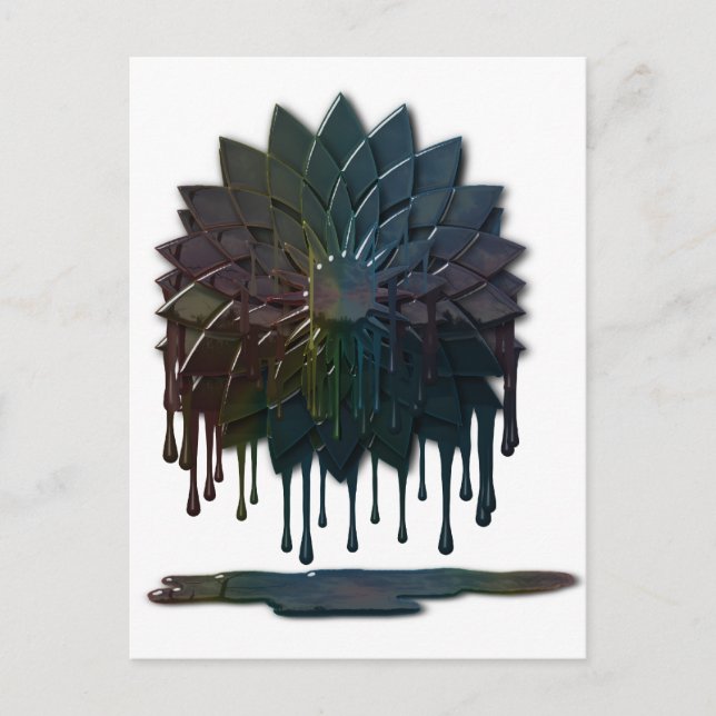 Ölspüllpostkarte Postkarte (Vorderseite)