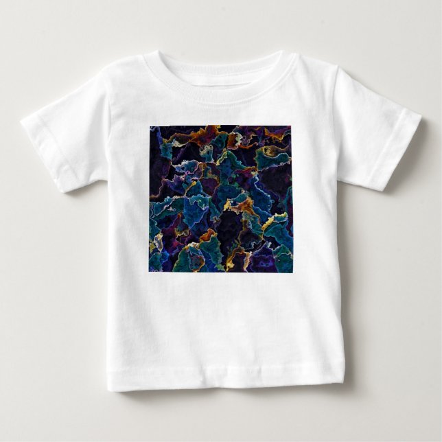 Ölteppich Baby T-shirt (Vorderseite)