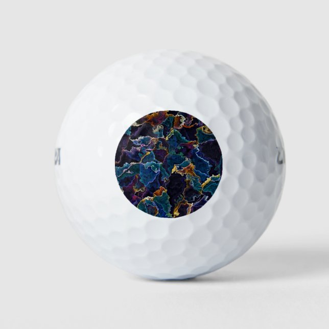 Ölteppich Golfball (Vorderseite)