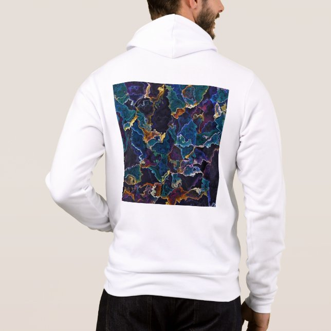 Ölteppich Hoodie (Rückseite)
