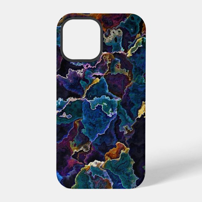 Ölteppich  iPhone 12 pro hülle (Rückseite)