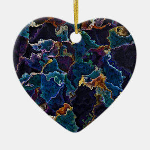 Ölteppich-Keramik Keramik Ornament