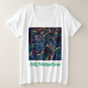 Ölteppich Plus großer T - Shirt
