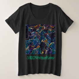 Ölteppich Plus großer T - Shirt