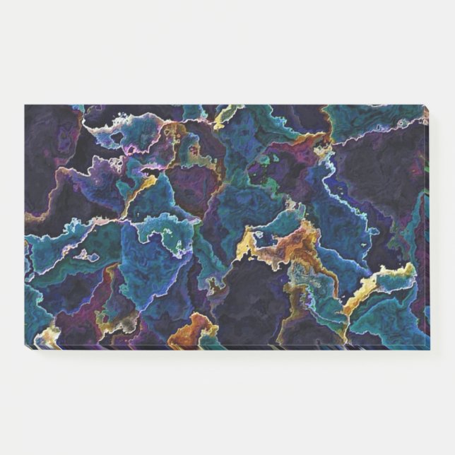 Ölteppich Post-it Klebezettel (Vorderseite)