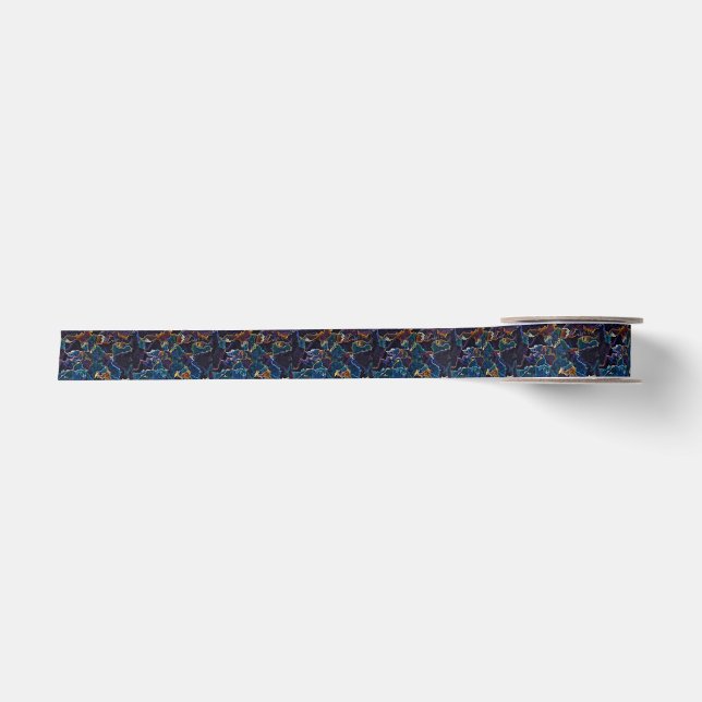 Ölteppich Satinband (Vorderseite)