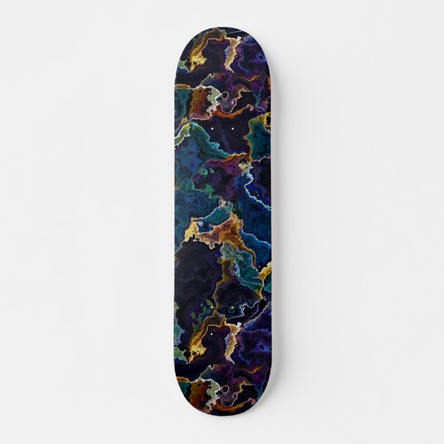 Ölteppich Skateboard (Vorne)