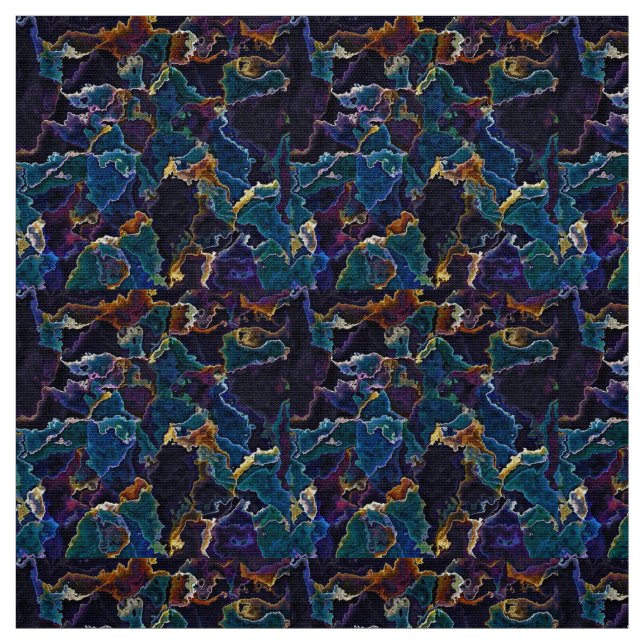 Ölteppich Stoff (Muster)