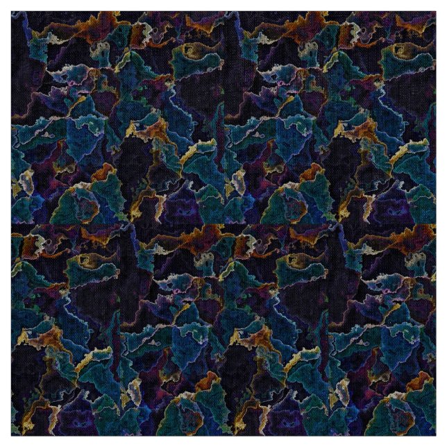 Ölteppich Stoff (Muster)