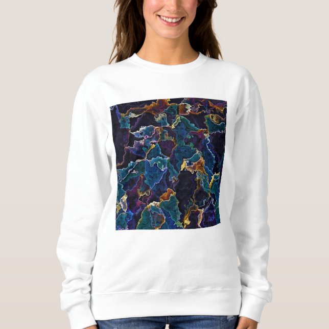 Ölteppich Sweatshirt (Vorderseite)