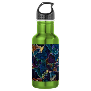 Ölteppich Wasserflasche aus Edelstahl
