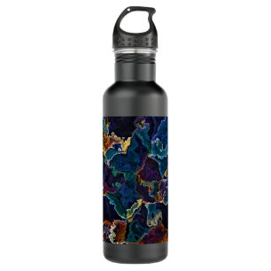 Ölteppich Wasserflasche aus Edelstahl Edelstahlflasche