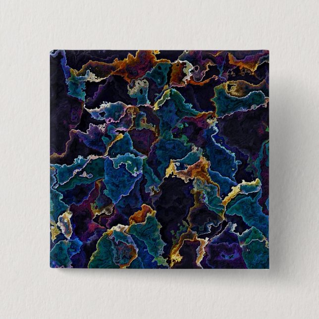 Ölteppichknopf Button (Vorderseite)