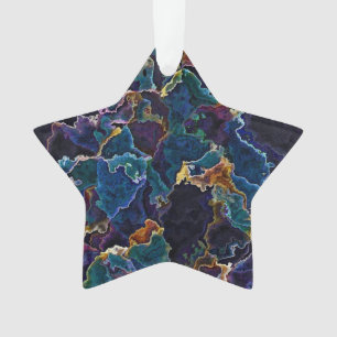 Ölteppichschmuck Ornament