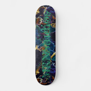 Ölteppichskateboard Skateboard