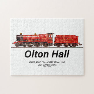 Olton Hall Vintage-Dampflokomotive