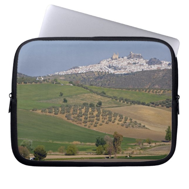 Olvera, Andalusien, Spanien Laptopschutzhülle (Vorderseite)
