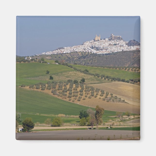 Olvera, Andalusien, Spanien Magnet (Vorne)