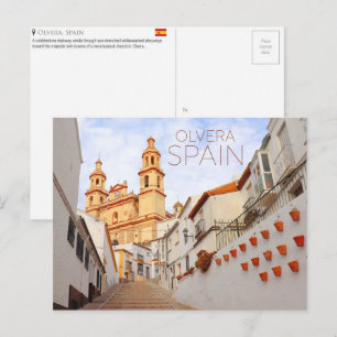 Olvera, Spanien Reise-Ansichtskarte Postkarte