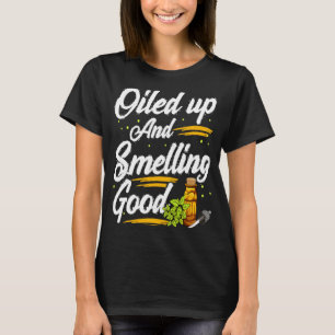 Ölverschmutzte und duftende Niedliche ätherische Ö T-Shirt