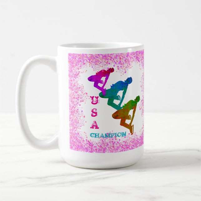 OLYMPIA EISLAUFEN  KAFFEETASSE (Links)
