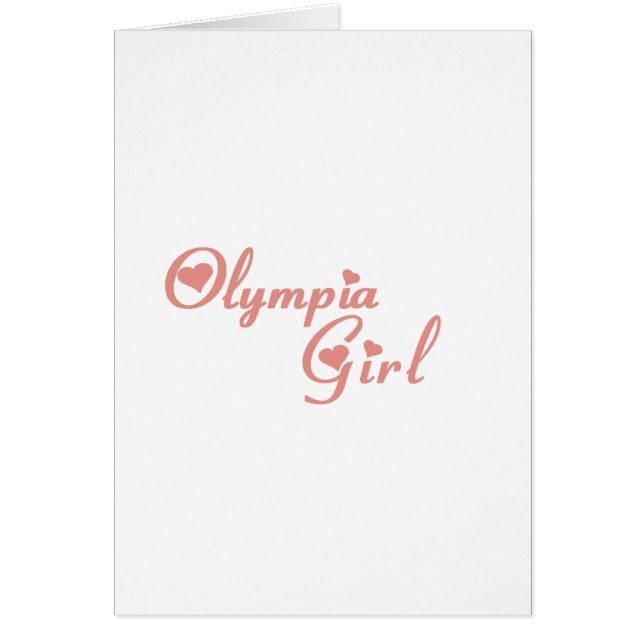 Olympia Girl T-Shirts (Vorne)