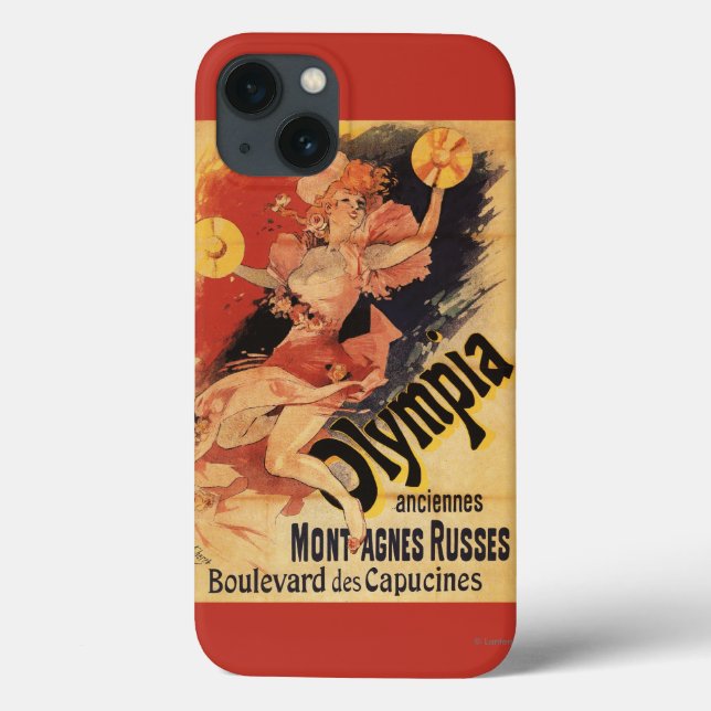 Olympia-Nachtklub-Mädchen-zusammenstoßende Becken Case-Mate iPhone Hülle (Rückseite)