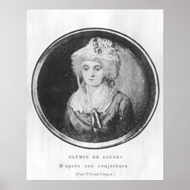 Olympia of Gouges Poster (Vorne)