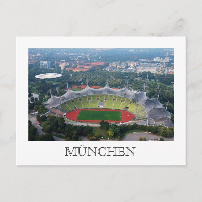 Olympiapark, München Postkarte (Vorderseite)