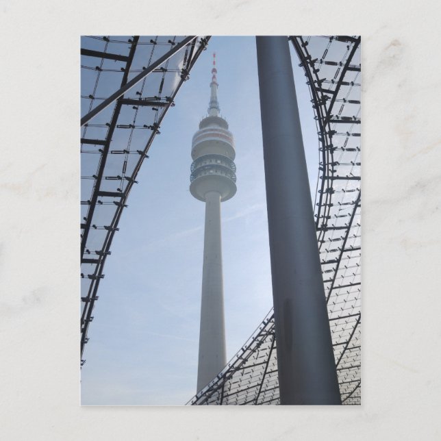 Olympiaturm Postkarte (Vorderseite)