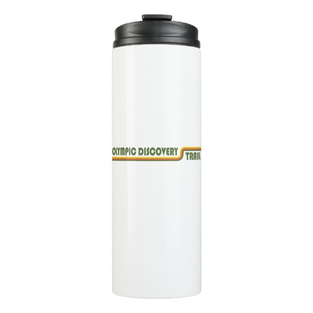 Olympic Discovery Trail Washington Staat Thermosbecher (Vorderseite)