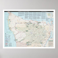 Olympic National Park Map (2010)