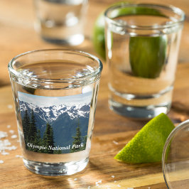 Olympic National Park Travel Foto Schnapsglas