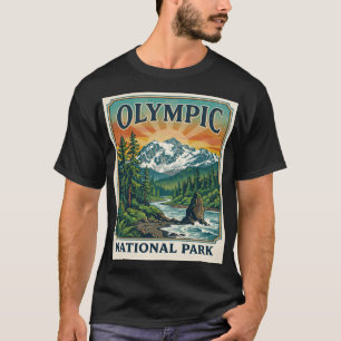 Olympic National Park Vintage T-Shirt