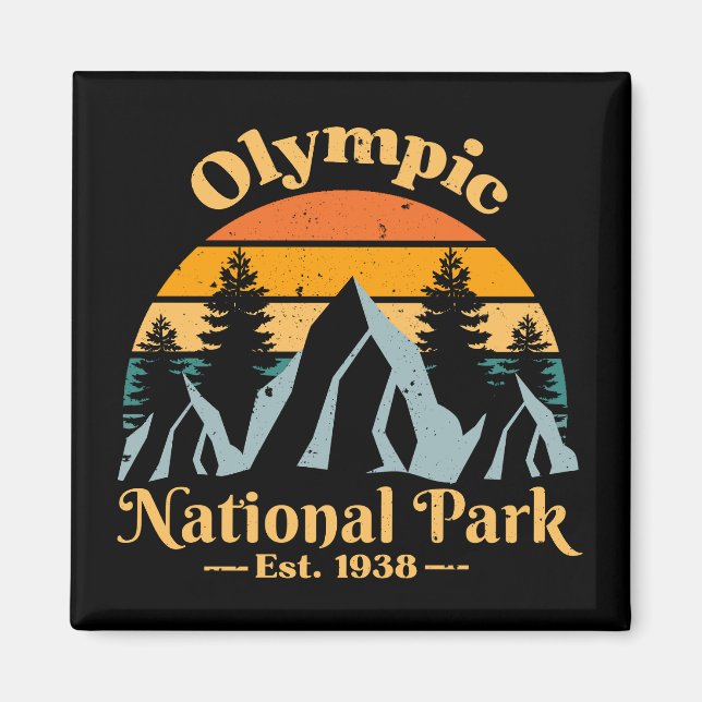 Olympic-Nationalpark Magnet (Vorne)