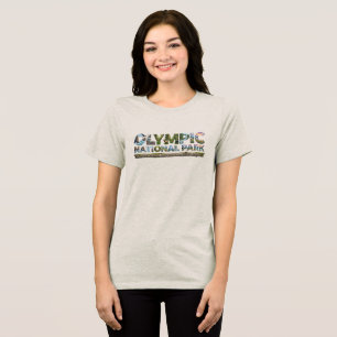Olympic-Nationalpark Natur Escape Tri-Blend Shirt