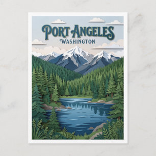 Olympic-Nationalpark Port Angeles Washington Postkarte