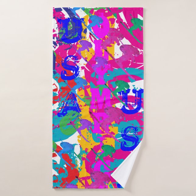 OLYMPIC SKIING BADHANDTUCH SET (Badehandtuch)