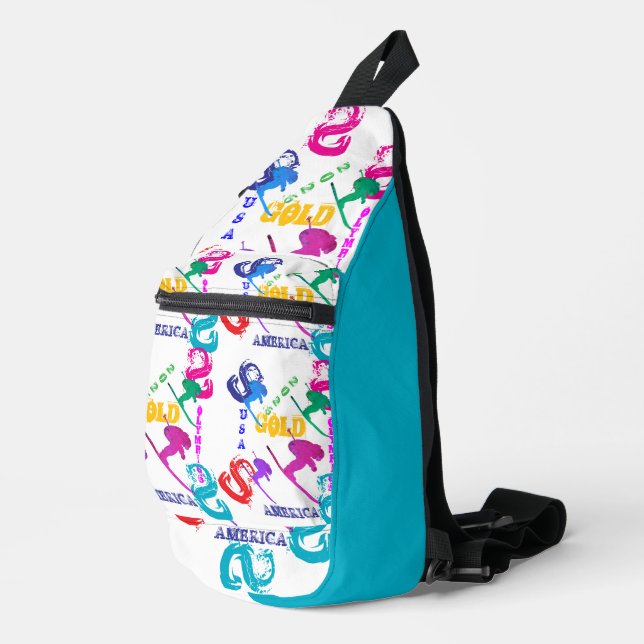 OLYMPIC SKIING CROSSBODY BAG (Rechte Ecke)