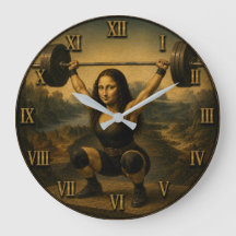 Olympic Weightlifter Funny Mona Lisa