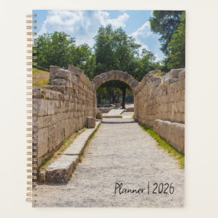 Olympie antique Grèce 2026 Planner – Lieu de naiss