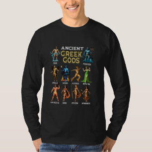 Olympier Altgriechische Götter Griechisches Leben T-Shirt