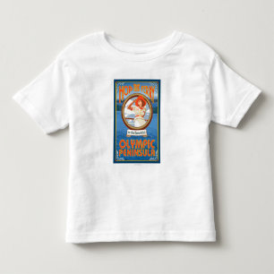 Olympische Halbinsel, WashingtonHop die Fähre Kleinkind T-shirt