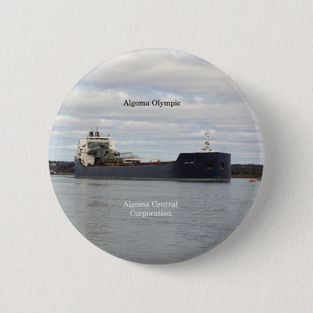 Olympischer Knopf Algoma Button (Vorderseite)