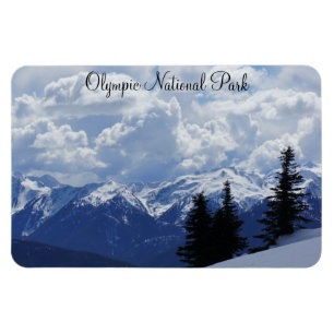 Olympischer Nationalpark 4"x6"-Magnet Magnet