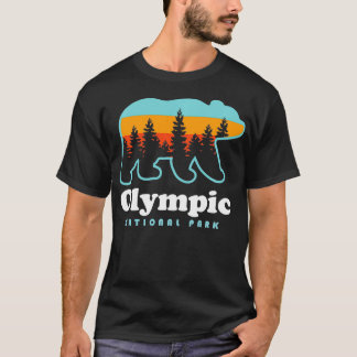 Olympischer Nationalpark Bear Olympischer National T-Shirt